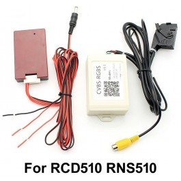 Interfata Video, Convertor CVBS-RGBS pentru Montare Camera Marsarier Aftermarket la RNS510 si RCD510