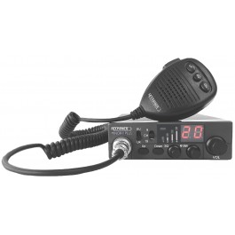 Statie Radio CB Moonraker MINOR II PLUS, RF GAIN, ASQ Reglabil si Alimentare 12V-24V