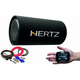 PACHET SUBWOOFER AUTO HERTZ DST 30.3B + AMPLIFICATOR STETSOM IR 280.1 + KIT DE CABLURI COMPLET